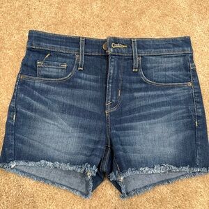 Mossimo Supply Co. Dark Blue Jean Shorts